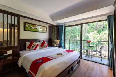 Suite avec vue sur le jardin — Sapa Panorama Hotel